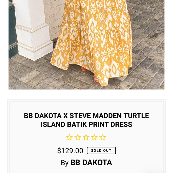 Bb Dakota dress NWT - Picture 4 of 15